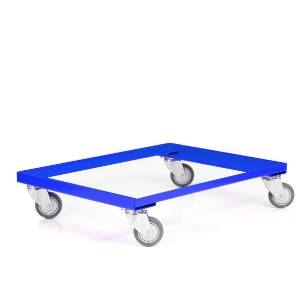 Transportwagen für Eurobehälter 800x600 blau